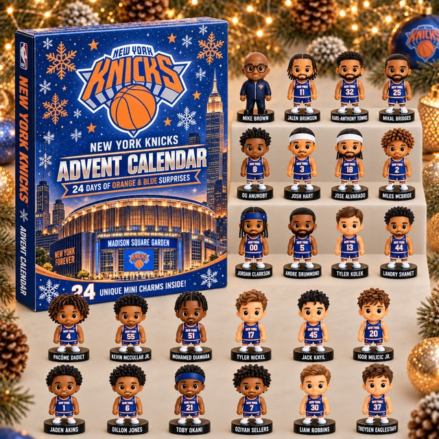 NYK x NBA 24 Days Of Basketball Advent Calendar Blink Box
