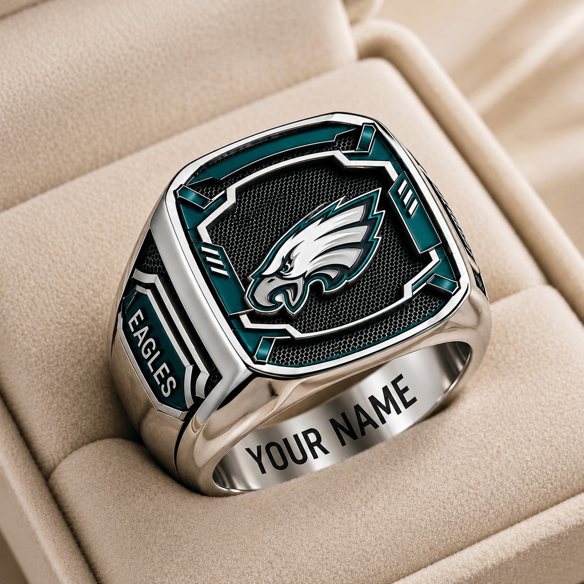 PE NFL Special Ring Custom Any Name Gift For Fan Love