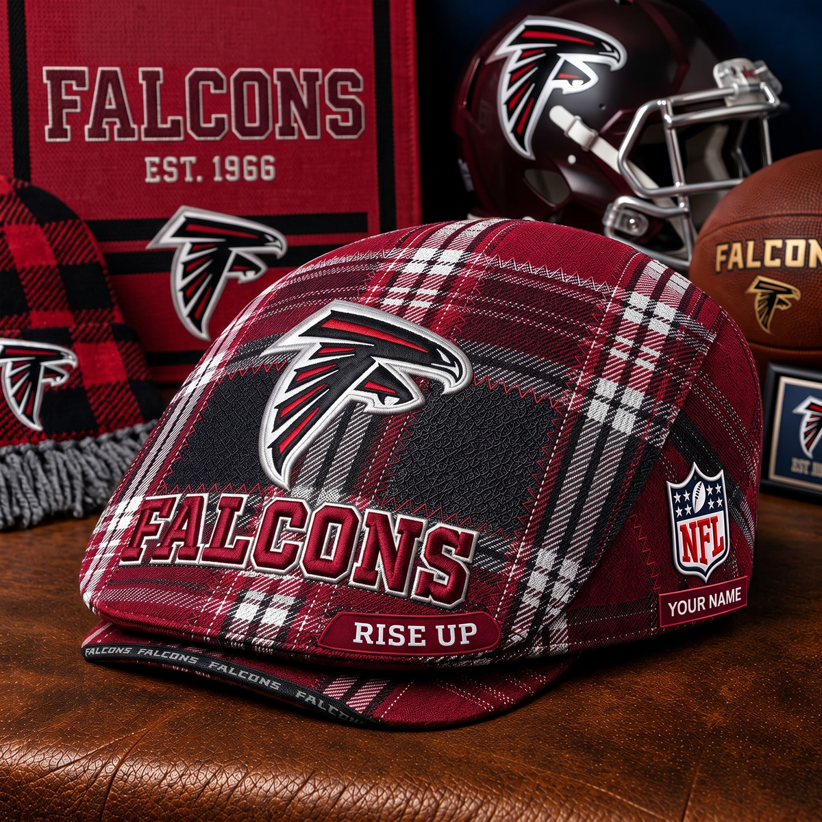 PREMIUM NFL X AF EXCLUSIVE CLASSIC JEFF CAP PERSONALIZED LIMITED EDITION