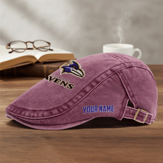 PREMIUM NFL X BR EXCLUSIVE CLASSIC l Adjustable Newsboy Cap