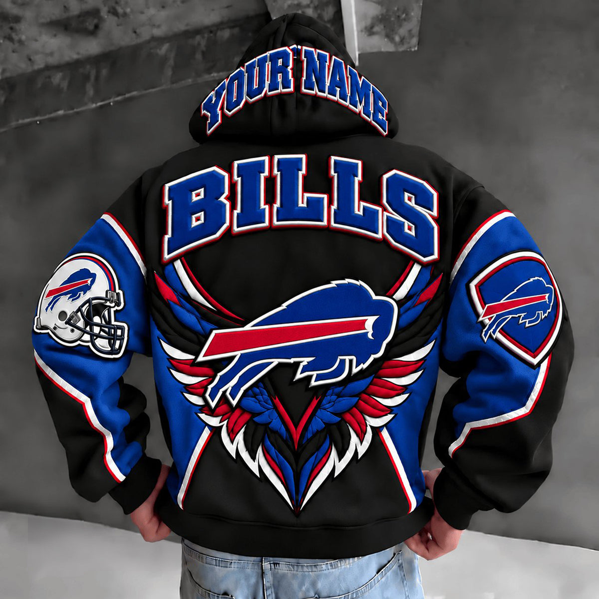 PREMIUM NFL X BUF EXCLUSIVE Personalized Hoodie Limited Edition