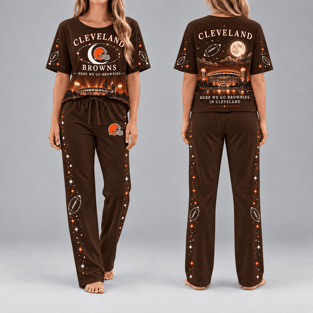 PREMIUM NFL X CLE EXCLUSIVE Celestial Women’s Pajamas Set Limited Edition