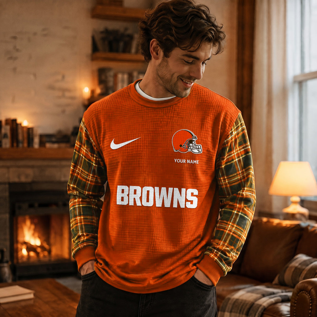 PREMIUM NFL X CLE EXCLUSIVE PERSONALIZED CLASSIC SWEATSHIRT LIMITED EDITION