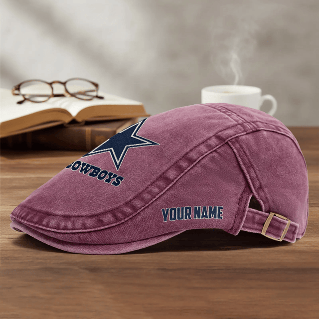 PREMIUM NFL X DC EXCLUSIVE CLASSIC l Adjustable Newsboy Cap