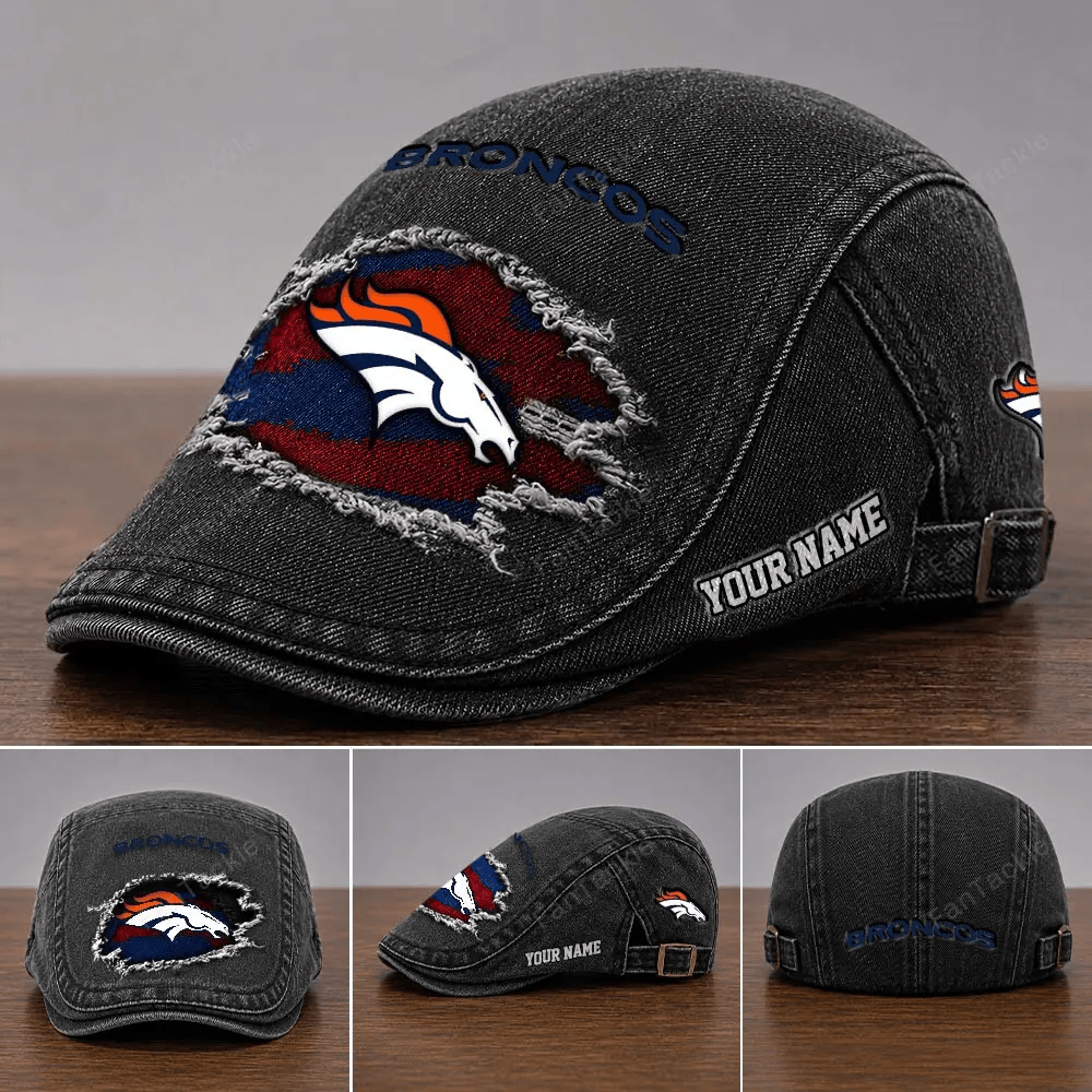 PREMIUM NFL X DEN Casual Adjustable Newsboy Cap