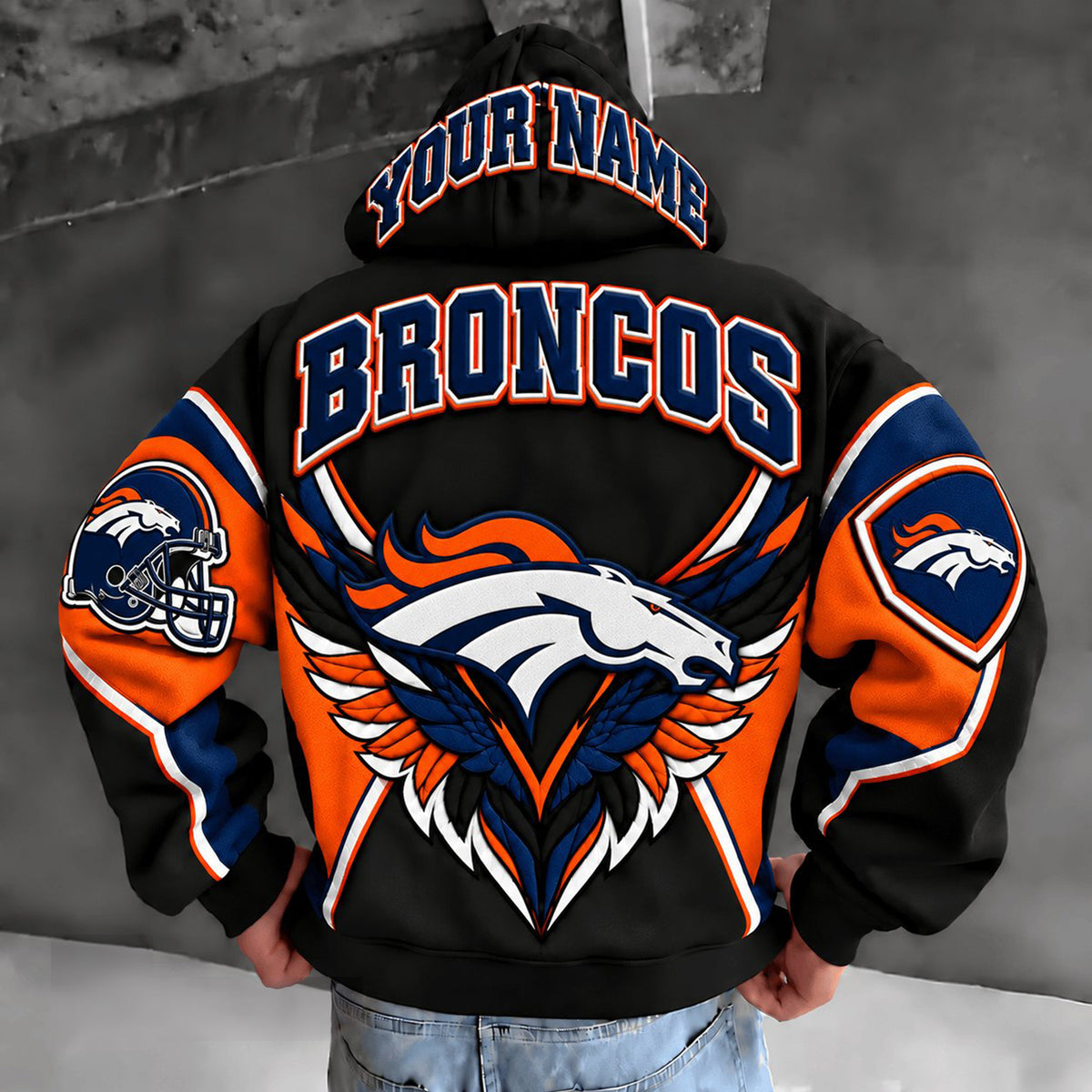PREMIUM NFL X DEN EXCLUSIVE Personalized Hoodie Limited Edition