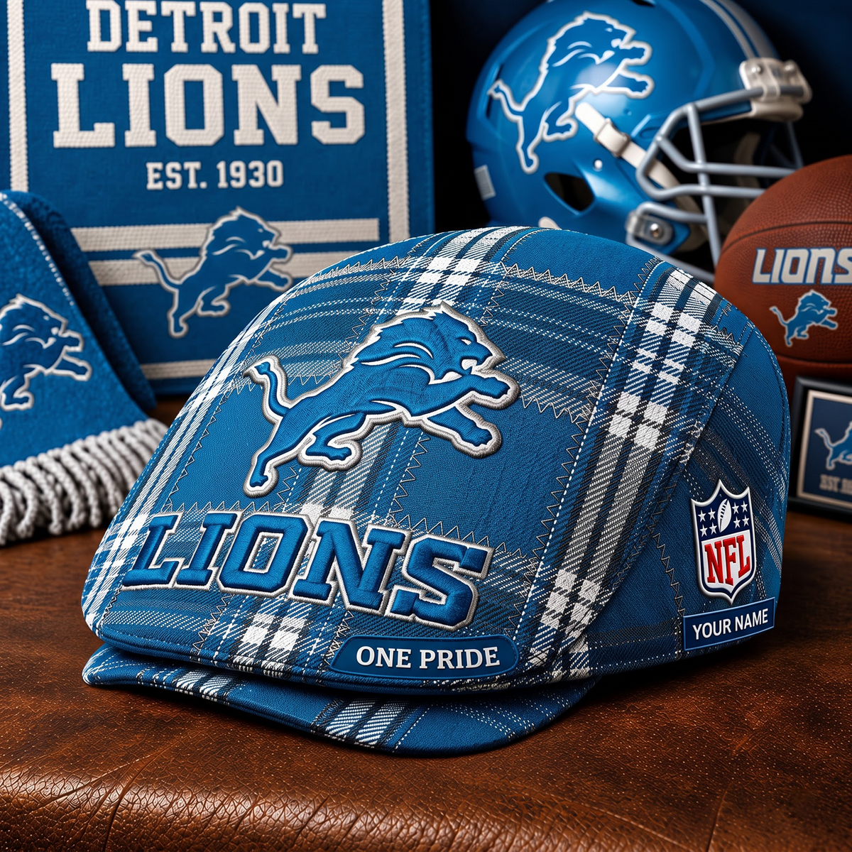PREMIUM NFL X DL EXCLUSIVE CLASSIC JEFF CAP PERSONALIZED LIMITED EDITION