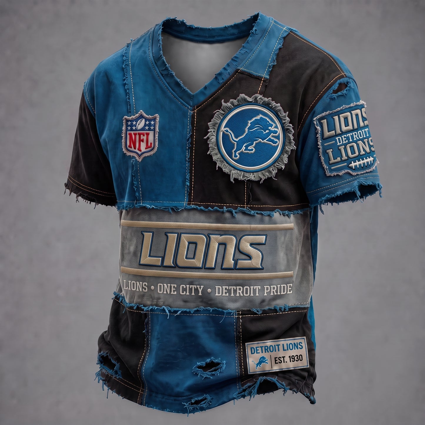 PREMIUM NFL X DL GAMEDAY EXCLUSIVE V-Neck T-Shirt