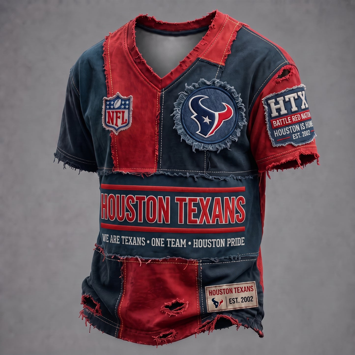 PREMIUM NFL X HT GAMEDAY EXCLUSIVE V-Neck T-Shirt