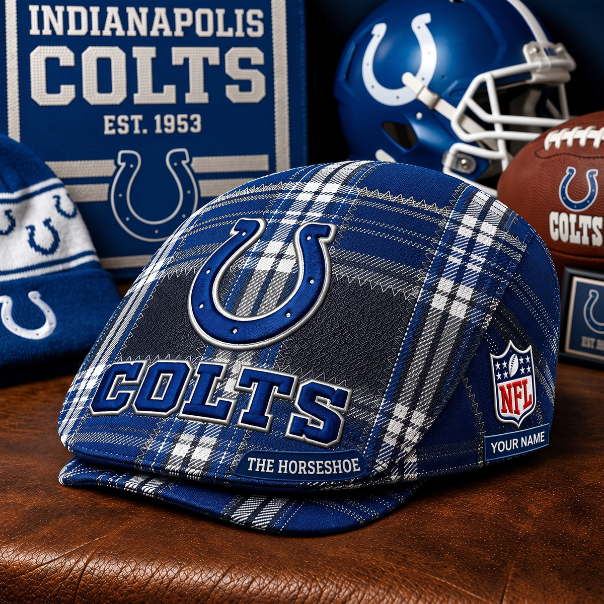 PREMIUM NFL X IC EXCLUSIVE CLASSIC JEFF CAP PERSONALIZED LIMITED EDITION
