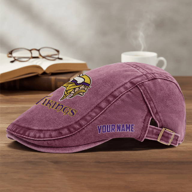 PREMIUM NFL X MV EXCLUSIVE CLASSIC l Adjustable Newsboy Cap
