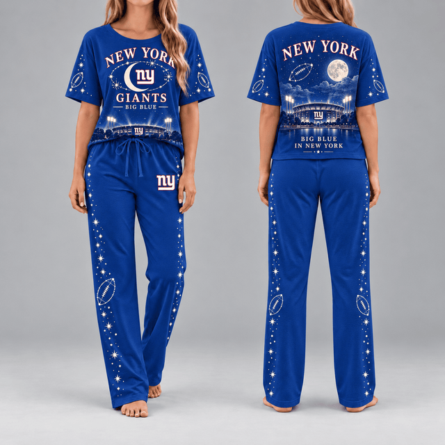 PREMIUM NFL X NYG EXCLUSIVE Celestial Women’s Pajamas Set Limited Edition