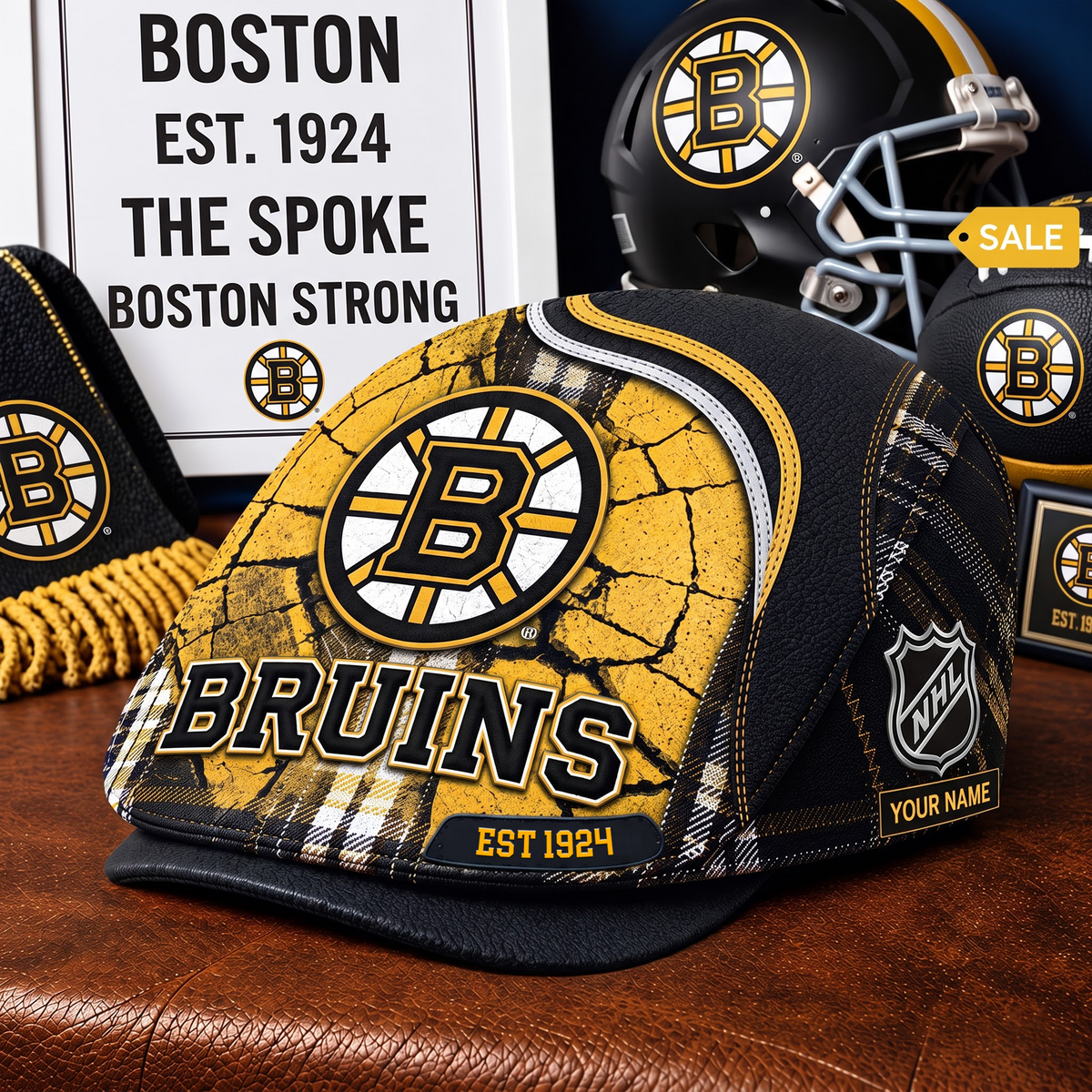 PREMIUM NHL X BB EXCLUSIVE PERSONALIZED JEFF CAP V3 LIMITED EDITION