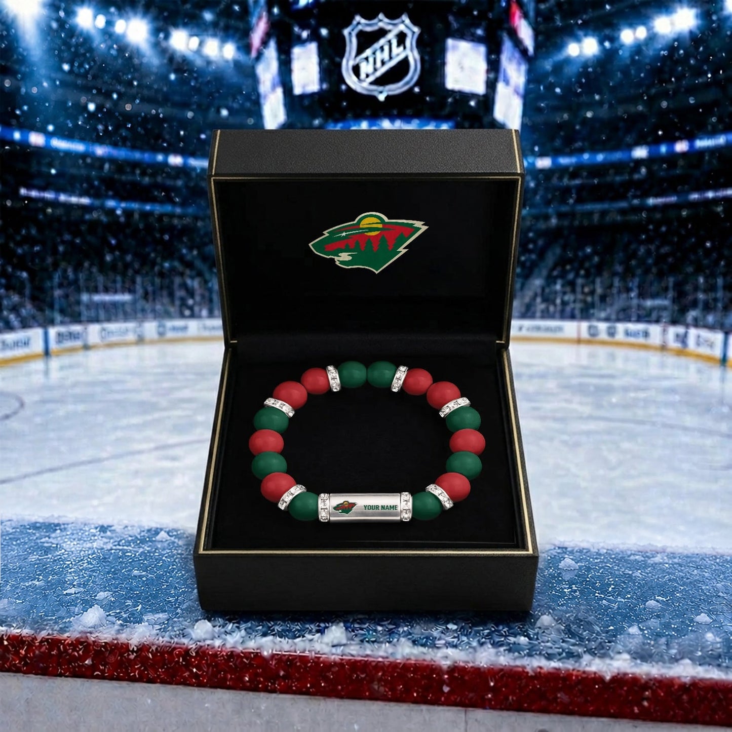 PREMIUM NHL X MW Custom Name Handcrafted Lucky Energy Bracelet Gift For Fans - Limited Edition NDT NHM 270526