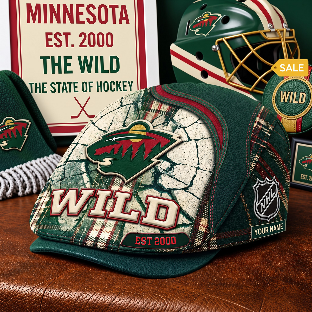 PREMIUM NHL X MW EXCLUSIVE PERSONALIZED JEFF CAP V3 LIMITED EDITION