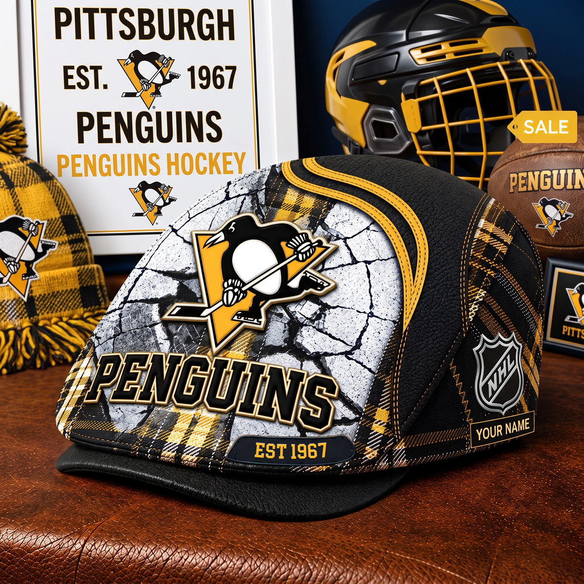 PREMIUM NHL X PP EXCLUSIVE PERSONALIZED JEFF CAP V3 LIMITED EDITION