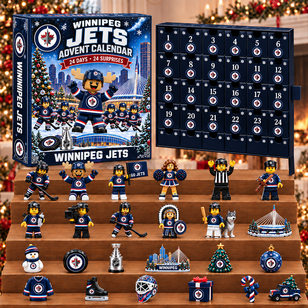PREMIUM NHL X WIN 24-Day Game Day Surprise Countdown V3 Advent Calendar