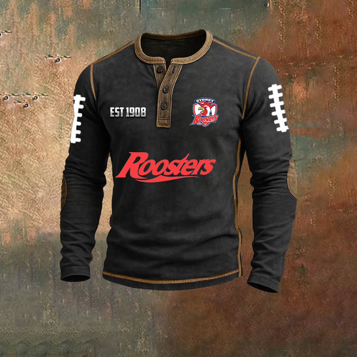 PREMIUM NRL X SYD LONG SLEEVE SHIRT NDT TDT