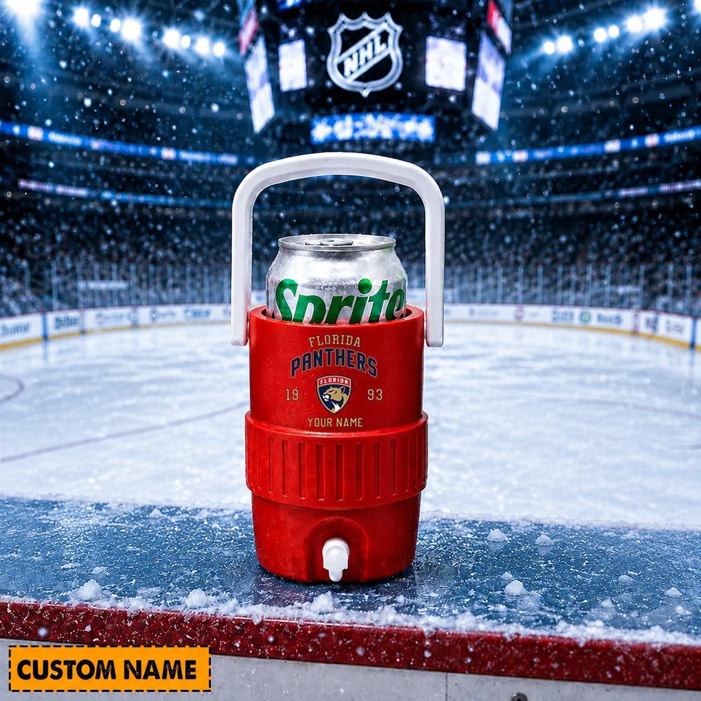 PREMIUM NHL X FP Retro Mini Cooler Can Holder Custom Name Gifts For Fan NDT NHM 240526