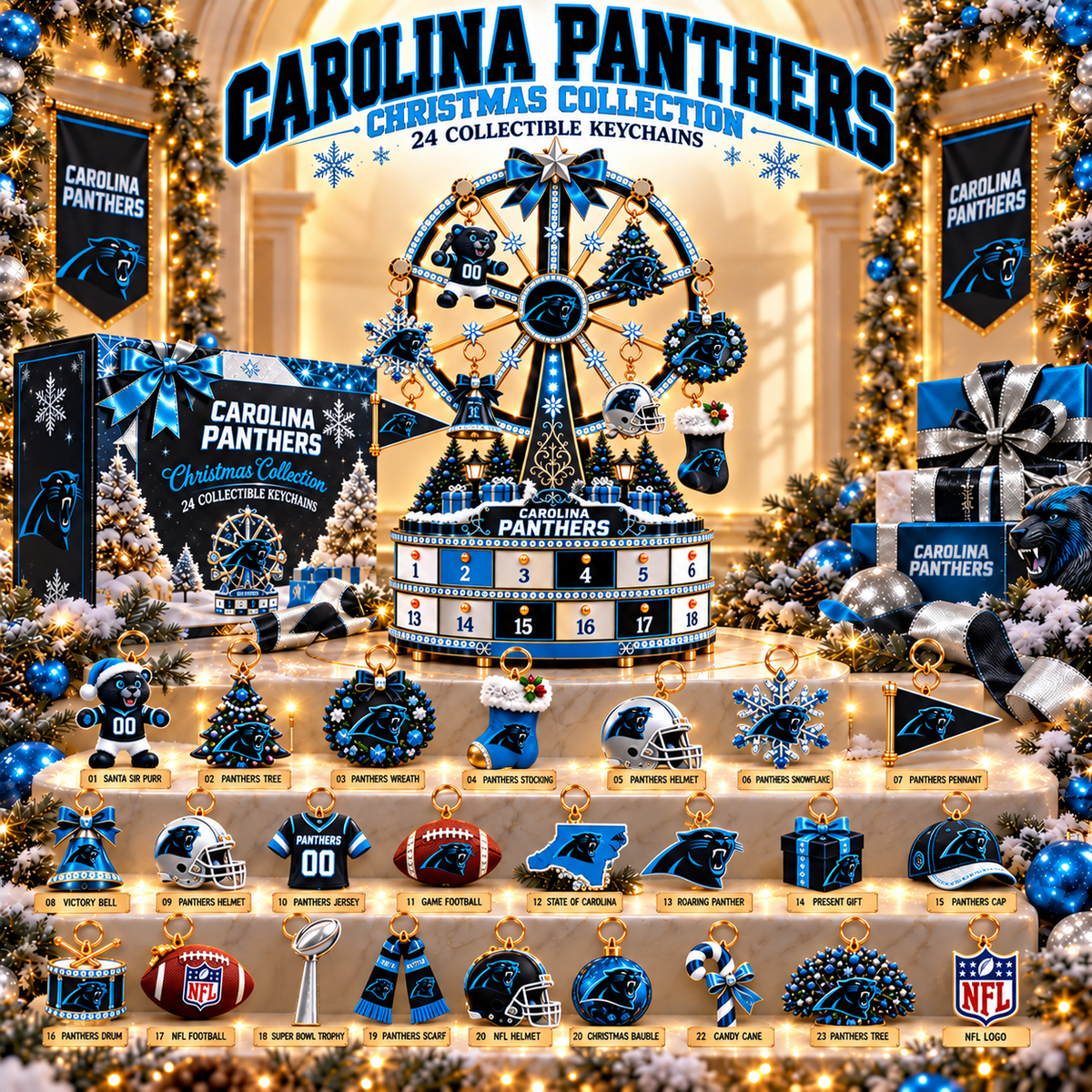 Premium NFL CP Christmas Advent Calendar