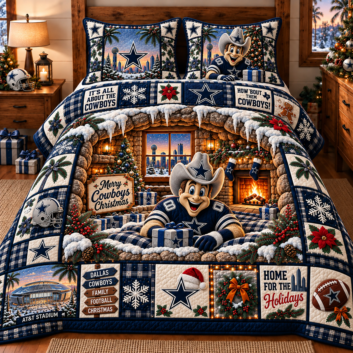 Premium NFL DC Bedding Set