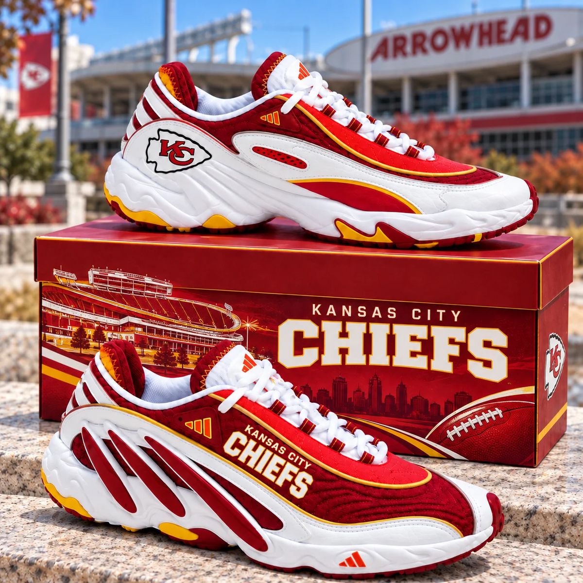 Premium NFL KCC Retro Sneakers