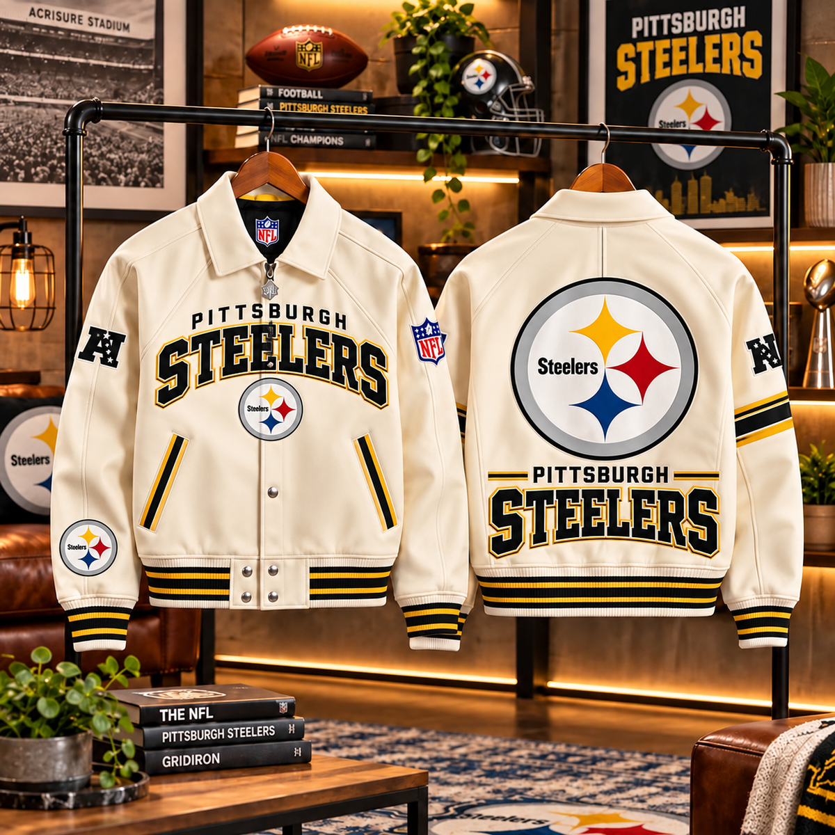 Premium NFL PS LETTERMAN JACKET