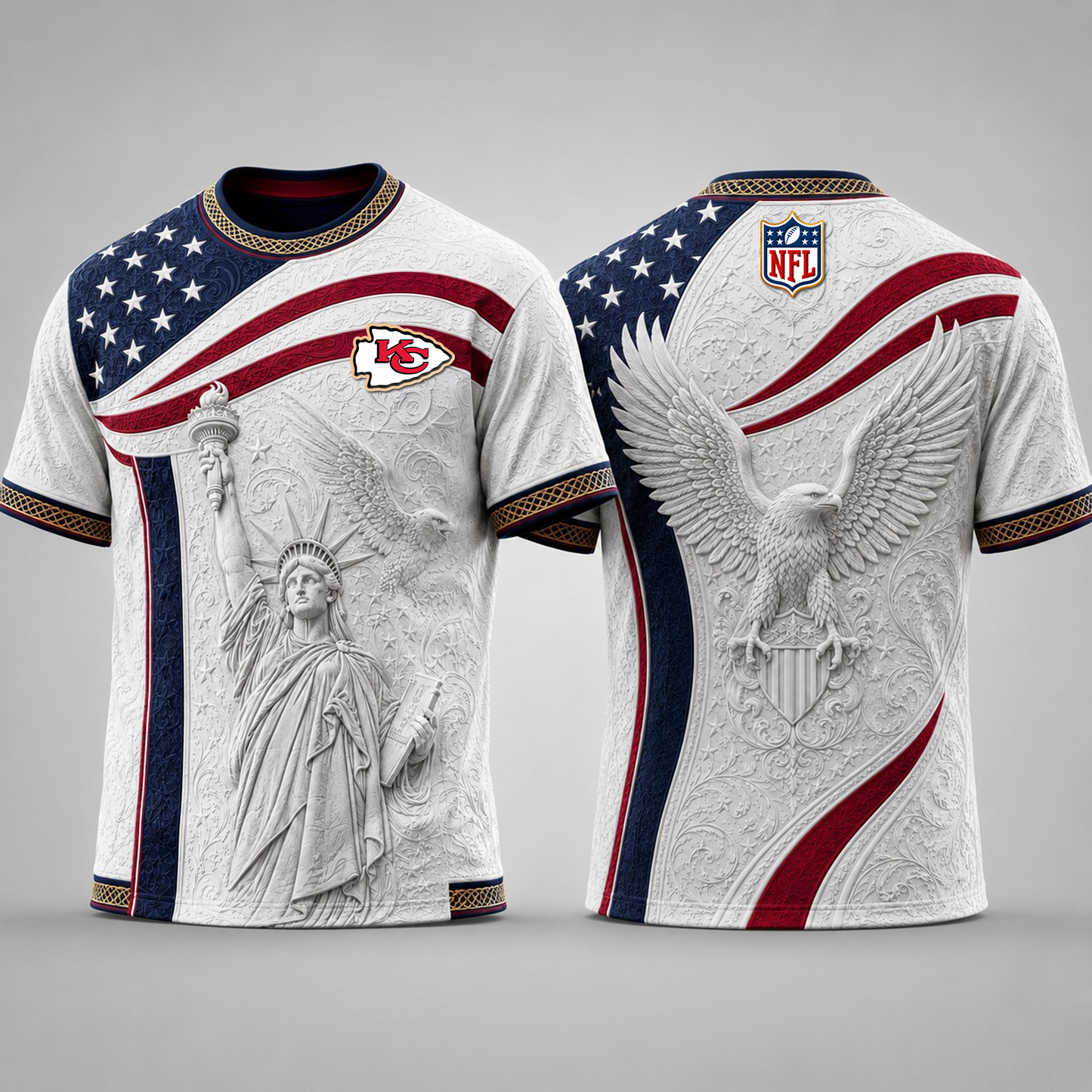 Premium NFL x KCC Football Team T-Shirt
