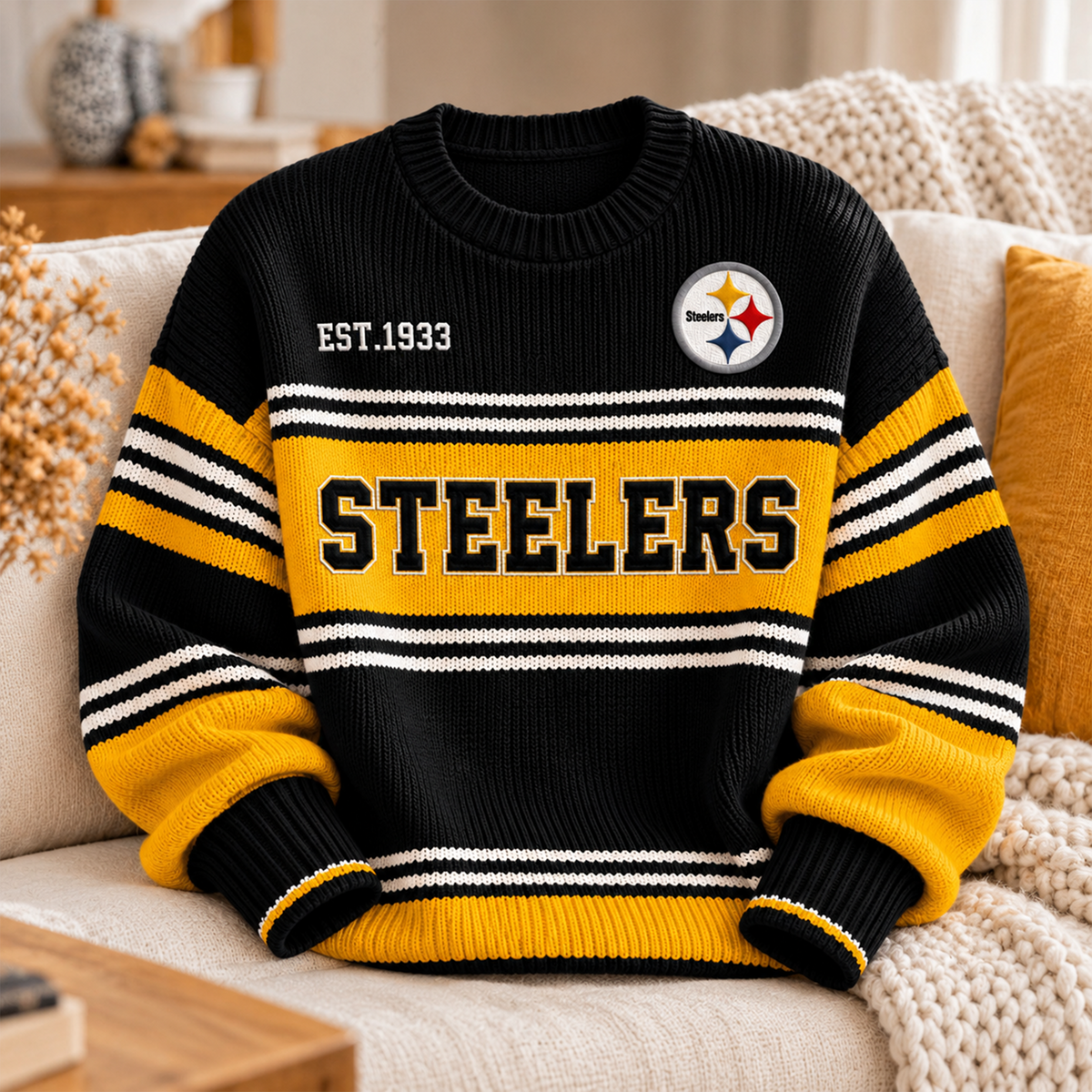 Premium NFL x PIT EST Sweater