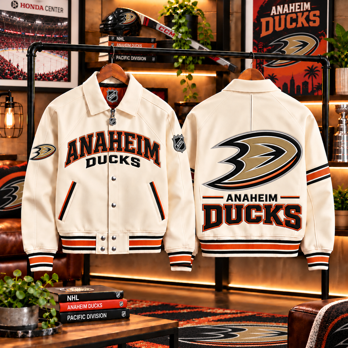 Premium NHL AD LETTERMAN JACKET