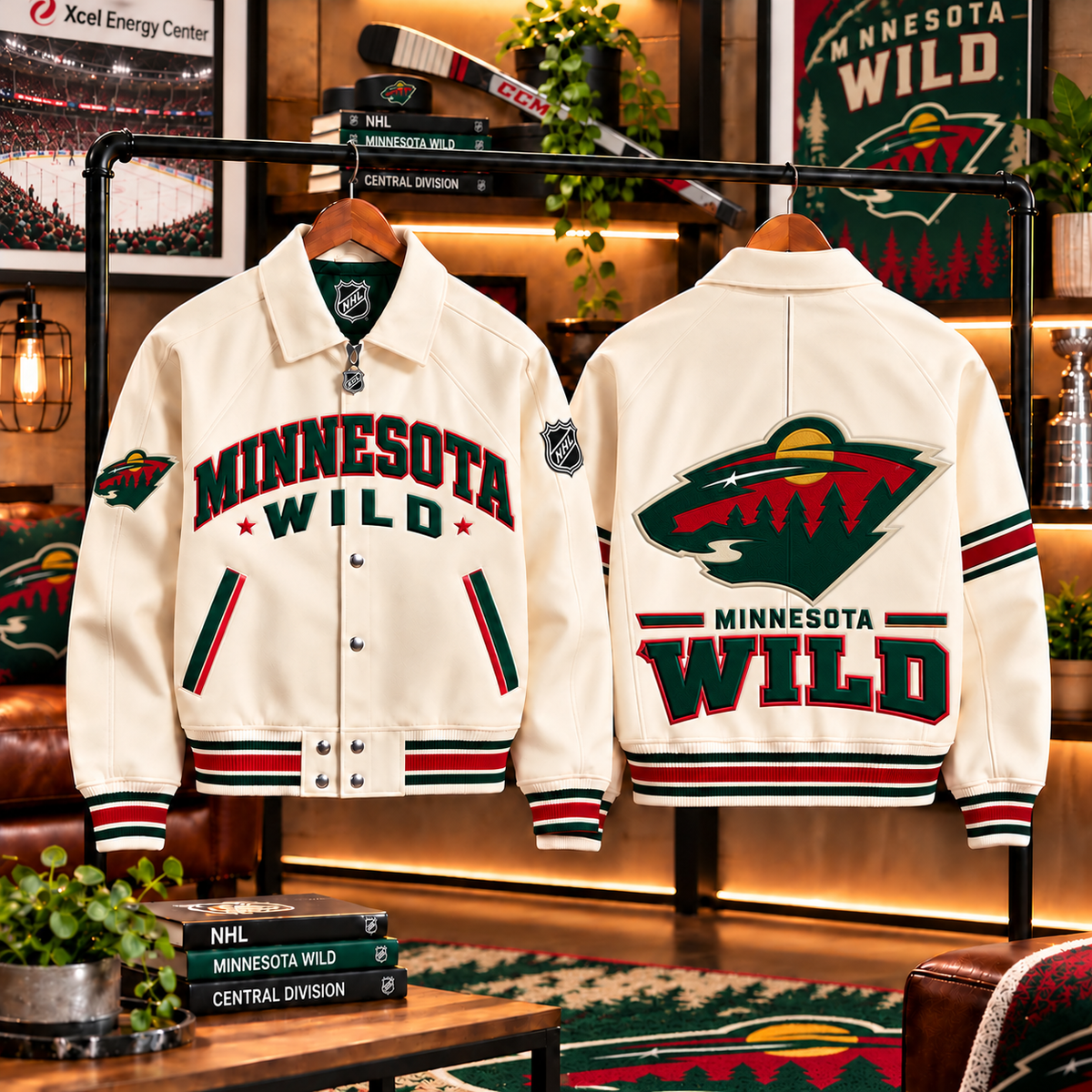 Premium NHL MW LETTERMAN JACKET