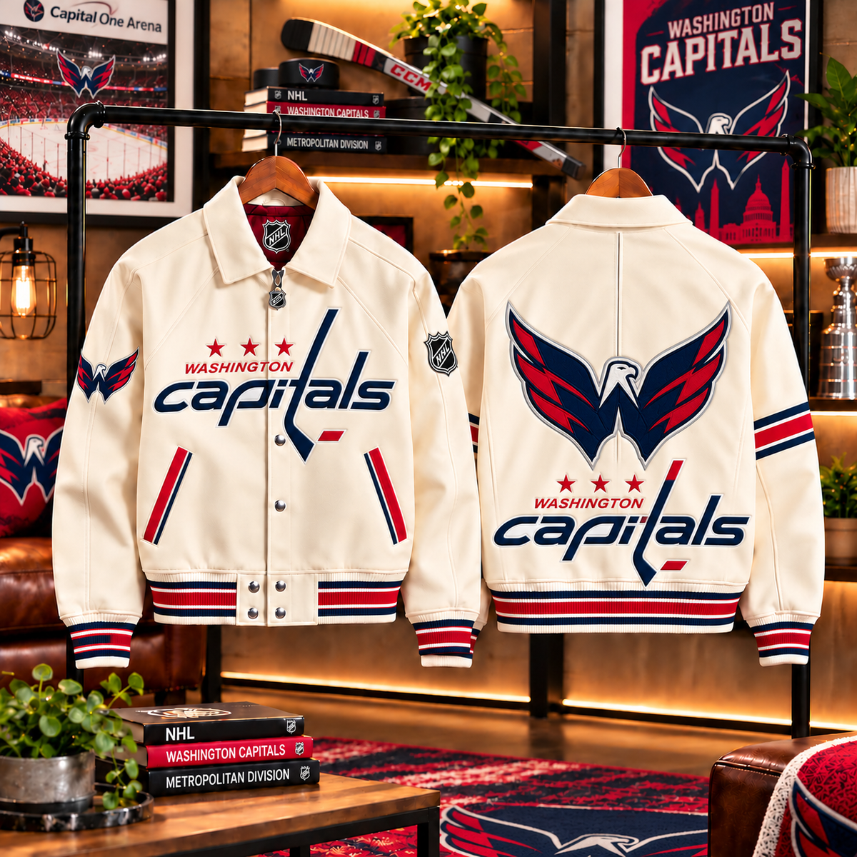 Premium NHL WC LETTERMAN JACKET