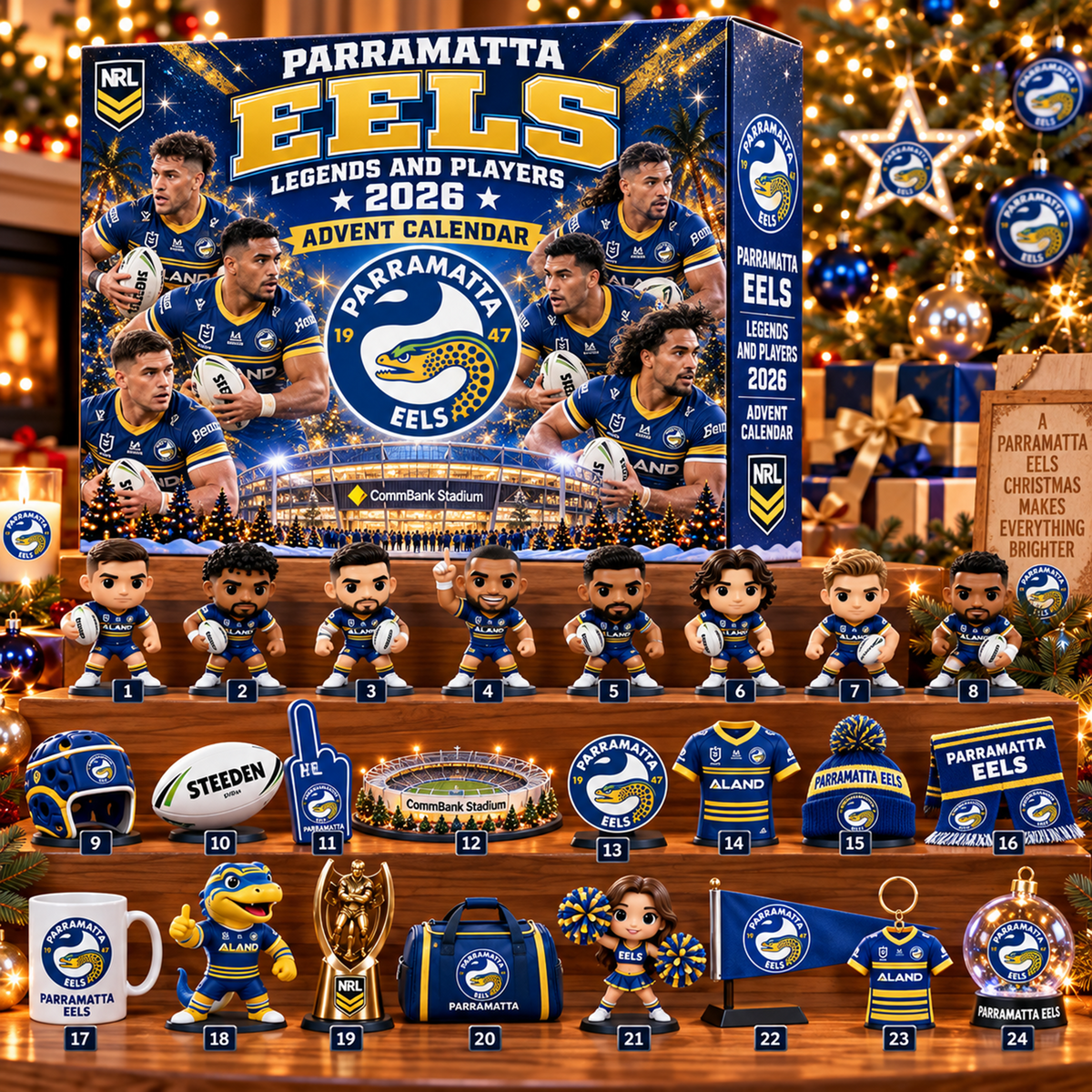 Premium NRL x PE Christmas Advent Calendar