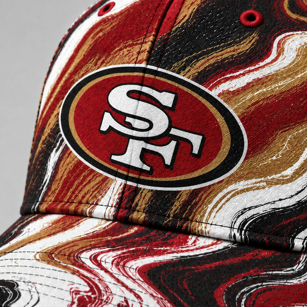 SF49 Premium NFL Artistic Flow Classic Cap
