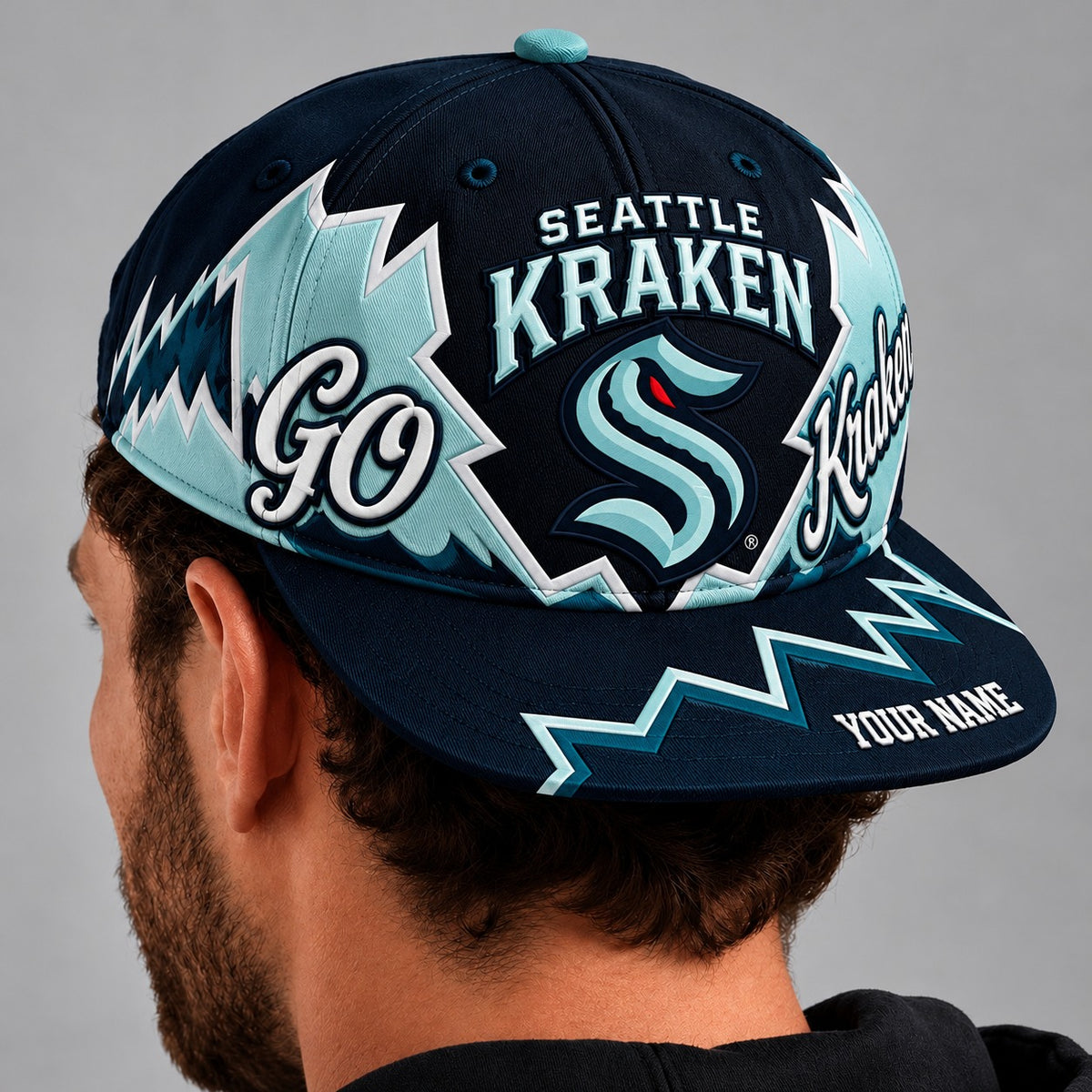 SK x NHL Premium Snapback Hat Personalized Gift For Fan Hockey Men Women