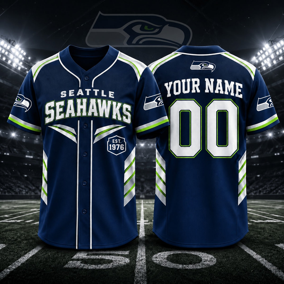 SS Premium NFL Custom Name and Number Jersey