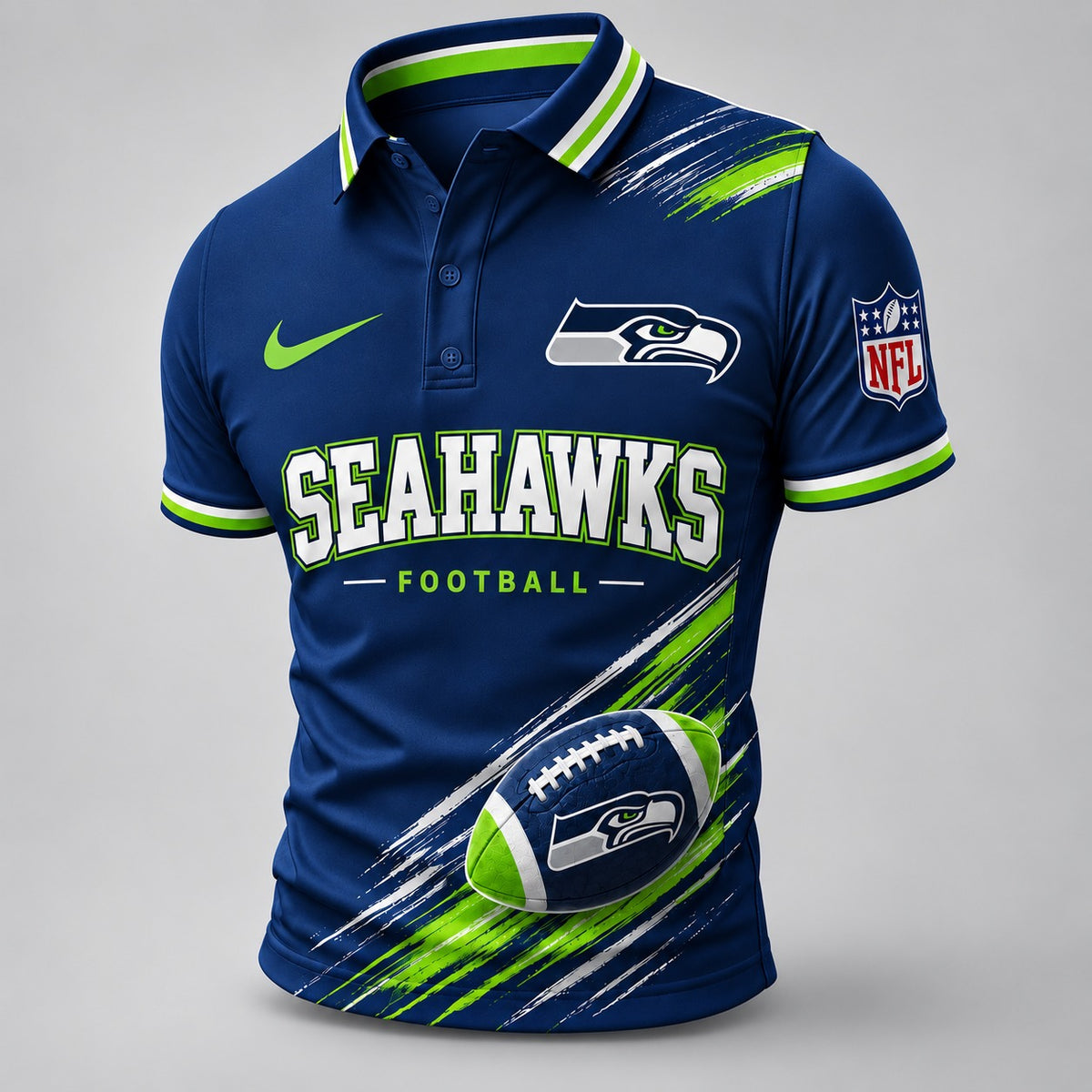 SS Premium NFL Dynamic Gridiron Style Polo