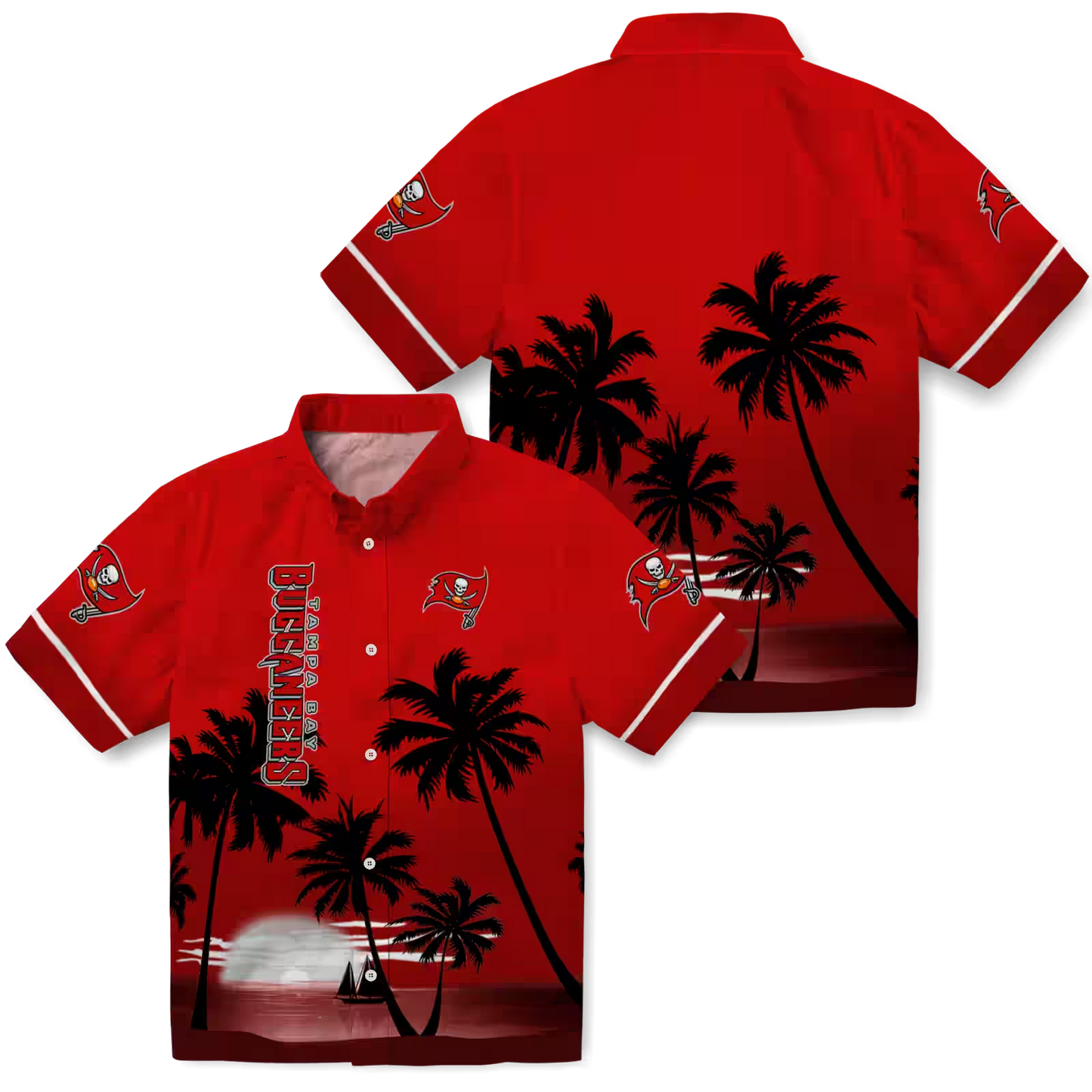 TB x NFL Hawaiian Shirt ’??? Beach Sunset DATND TANTD 270526