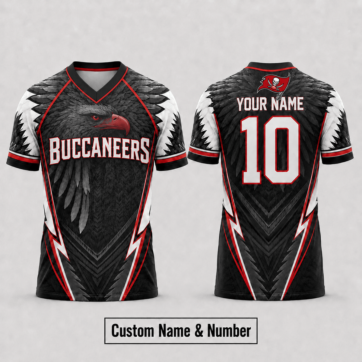 TBB Premium NFL Custom Name And Number Jersey For Fierce Football Fans