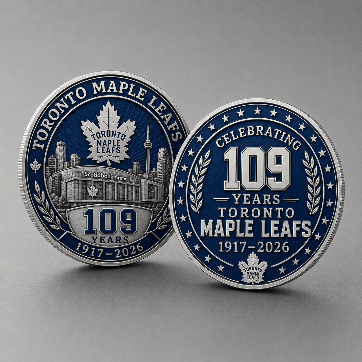 TML Premium NHL Anniversary Commemorative Challenge Coin