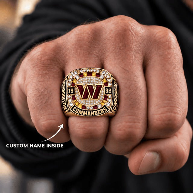 WC x NFL Men Ring Custom Name For Fan