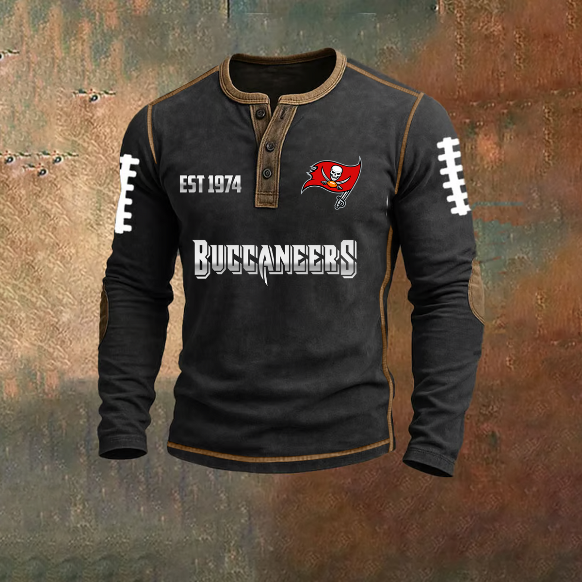 PREMIUM NFL X TB LONG SLEEVE SHIRT NDT TDT