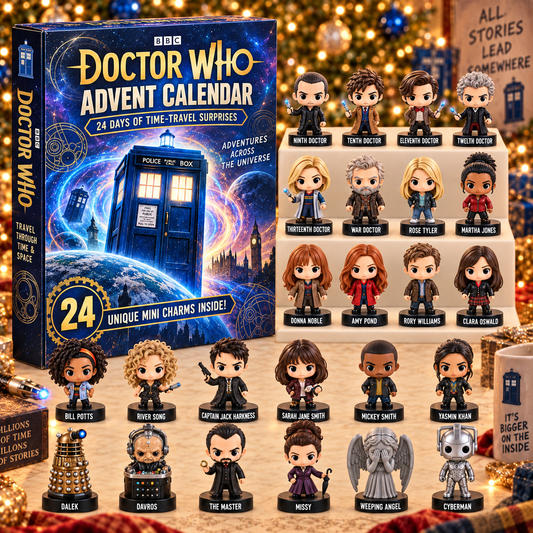 24 Days Of Doctor Who Advent Calendar Blink Box