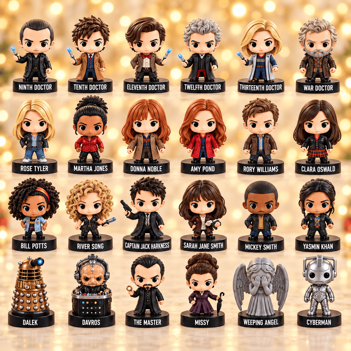 24 Days Of Doctor Who Advent Calendar Blink Box