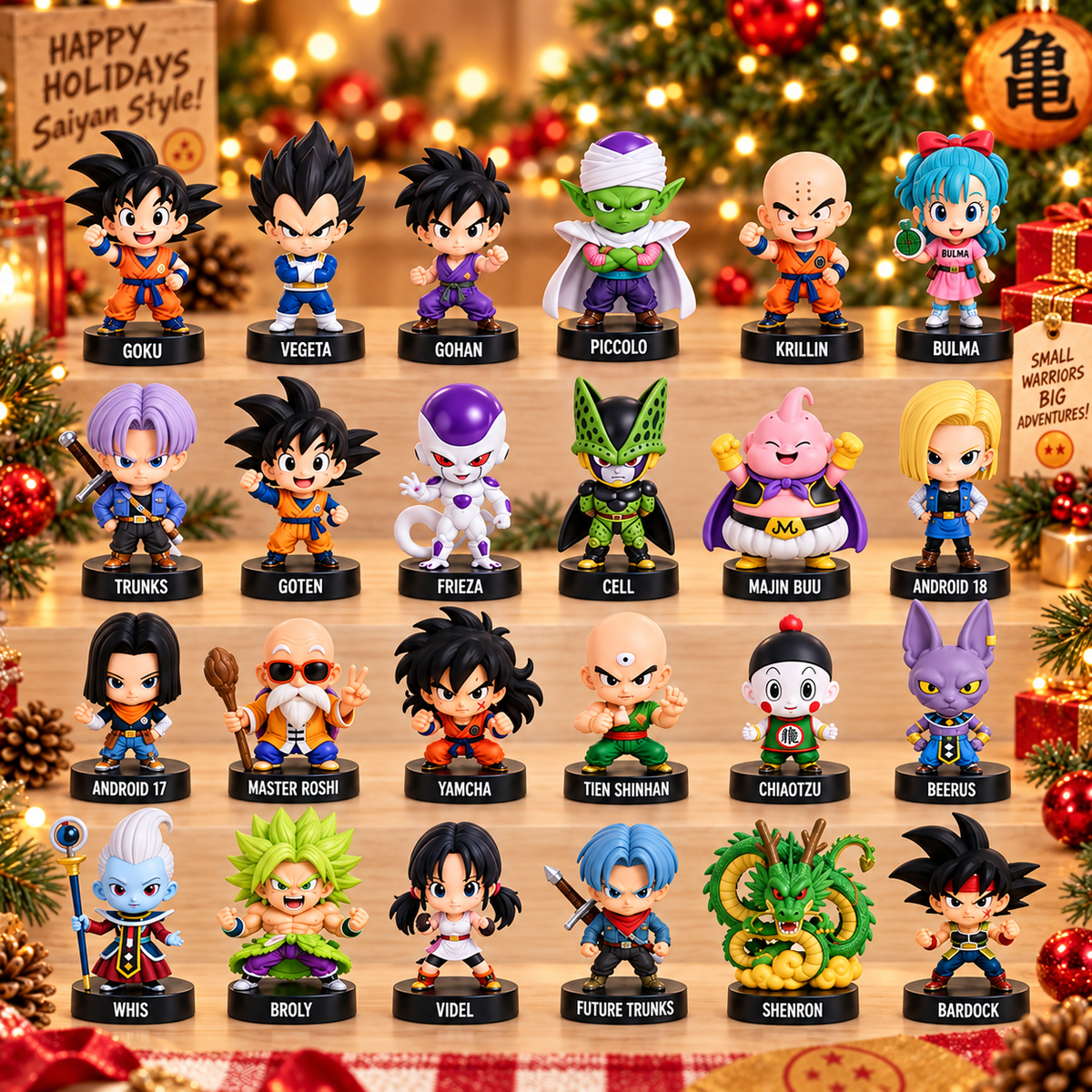 24 Days Of Dragon Ball Advent Calendar Blink Box