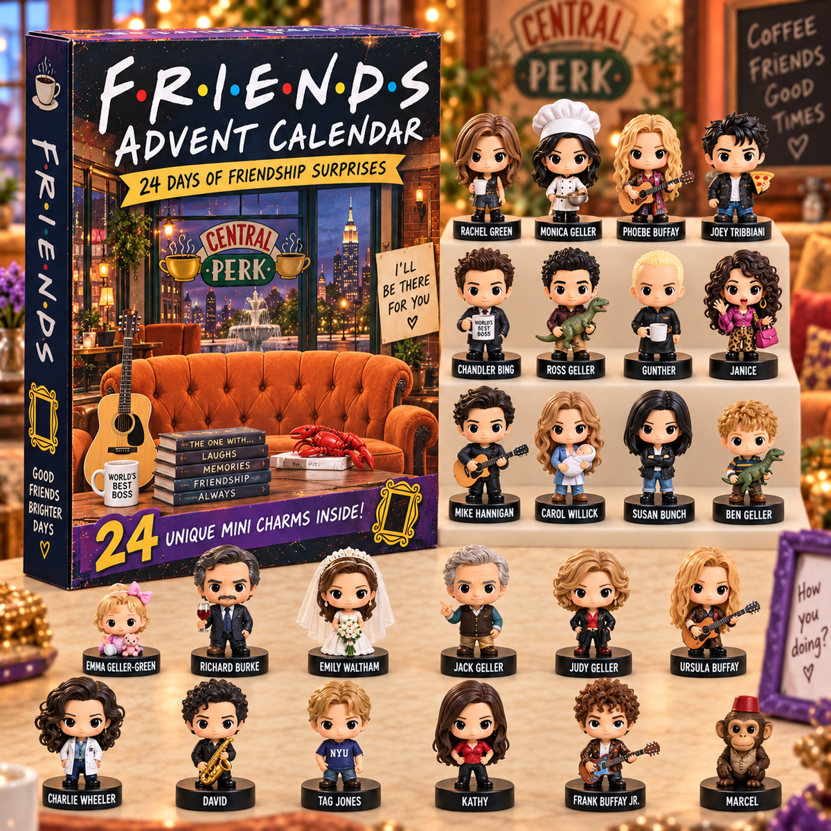24 Days Of Friends Advent Calendar Blink Box