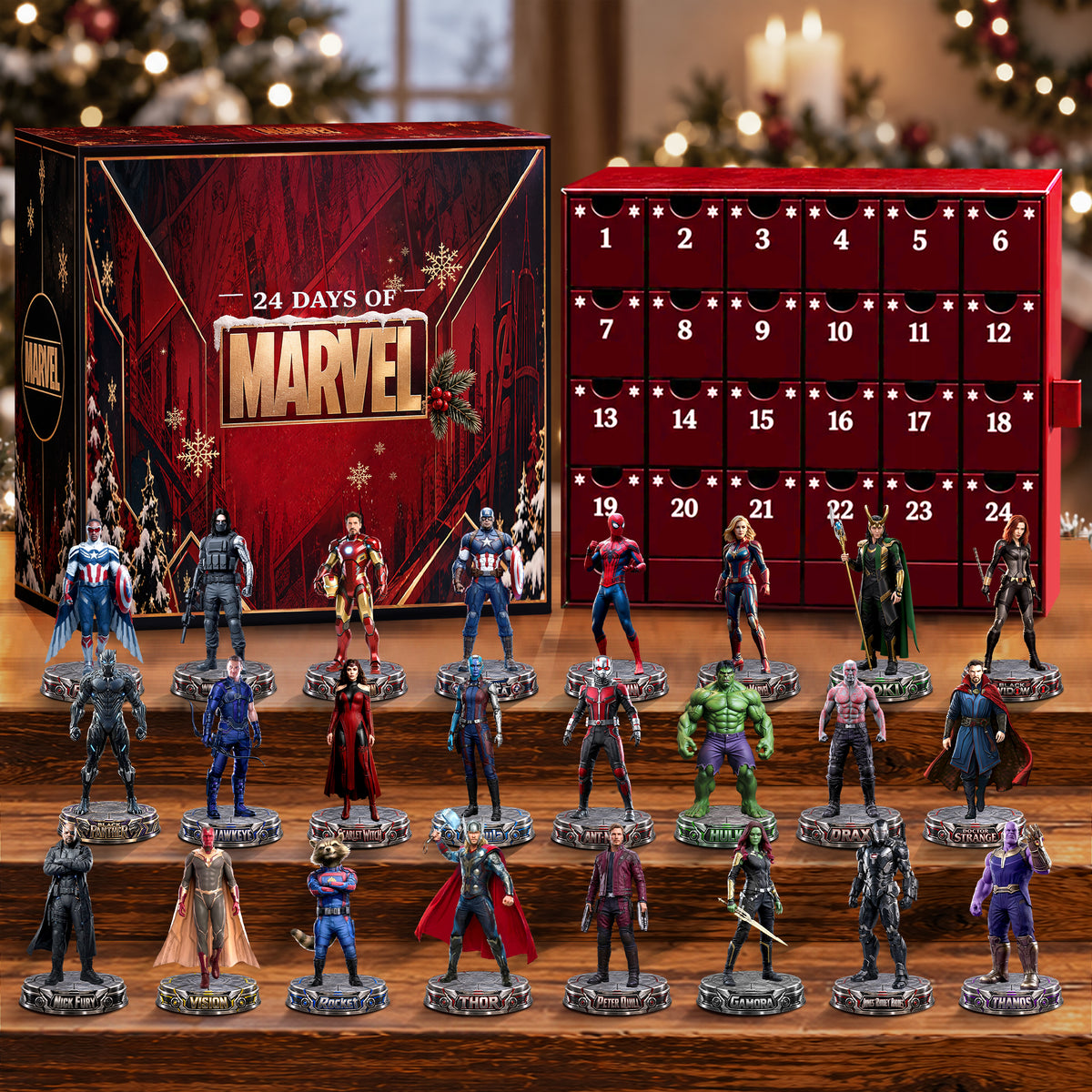 24 Days Of Marvel Studio Advent Calendar Blink Box