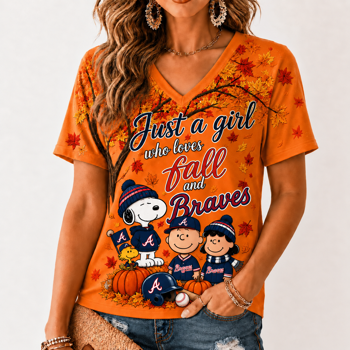 AB Premium MLB Fall Season V-Neck