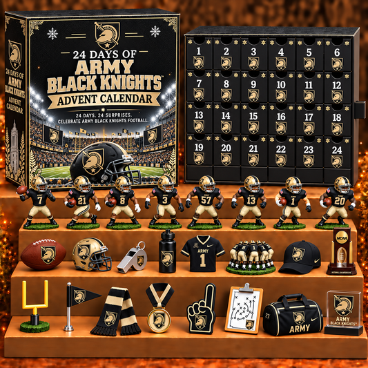 ABK x NCAA Personalized 24 Days Of American Football Advent Calendar Blink Box