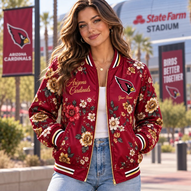 AC NFL Baseball Jacket Custom Name For Fan